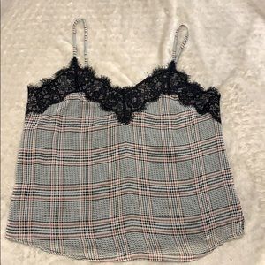 ❤️ NWT Abercrombie Plaid Cami